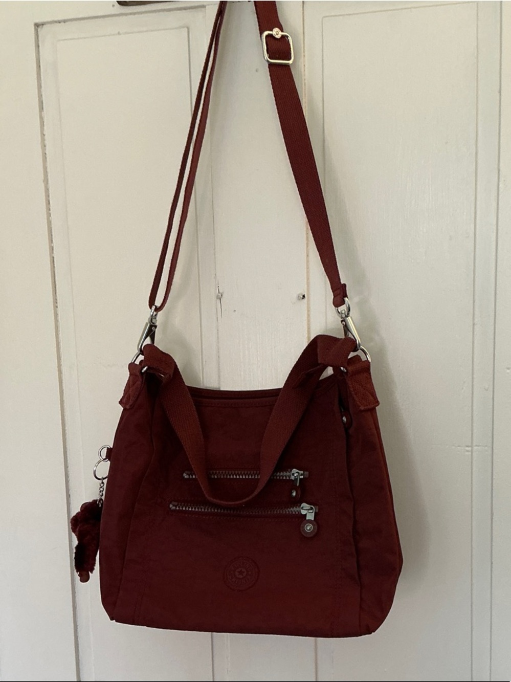 Kipling Women's Crossbody Bag - Burgundy